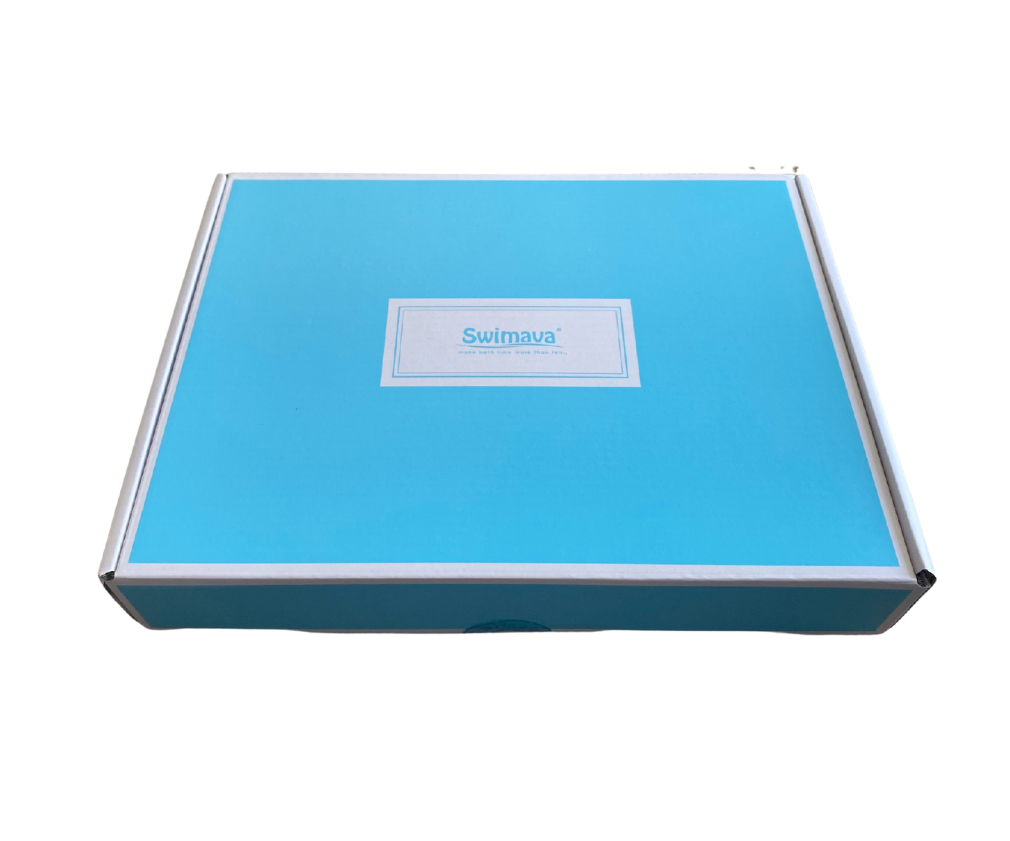 Set Regalo Aro flotador Diseño Macarron + Pañal de Baño